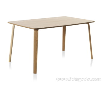 Mesa de Comedor Rectangular Roble (150x90)