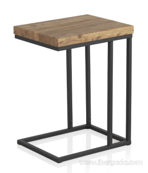 Mesa Auxiliar Madera Olmo Viejo  (46x35x60)