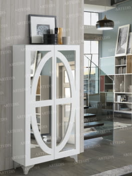 Zapatero Alto Laos Blanco (73x27x136)