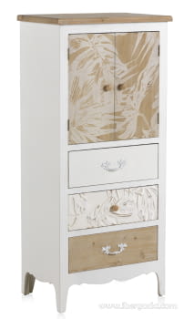 Sinfonier Celia Madera 3 Cajones y 2 Puertas  (55x35x122)