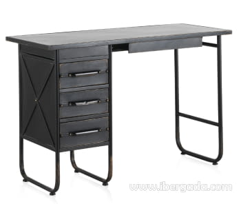 Escritorio Covaleda Metal 4 Cajones (120x50x80)