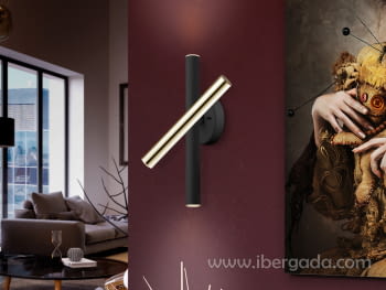 Aplique Varas Oro/Negro 3L