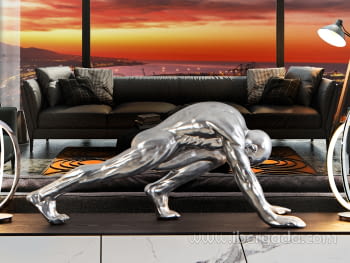 Figura Asana Plata Grande