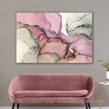 Fotografía Abstracto Rosa (120x80)