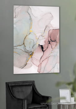 Fotografía Abstracto Rosa II (120x80)