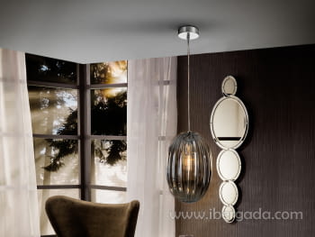 Colgante Ovila Smoke (20x20)