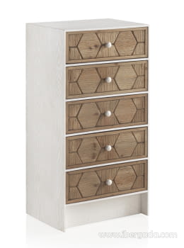 Sinfonier Magnolia 5 Cajones Blanco (48x35x94)