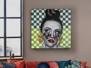 Acrilico Girl Power (100x100)