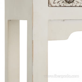 Consola Oriente Blanco/Rozado 6 cajones 2 puertas (63x26x80) - 7