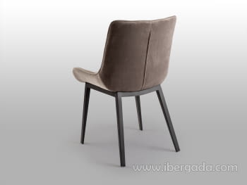 Silla Devany Negro/Piedra (57x57x86)-5