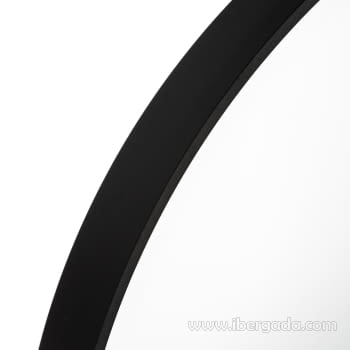 Espejo Aluminio Negro (60x60) - 3
