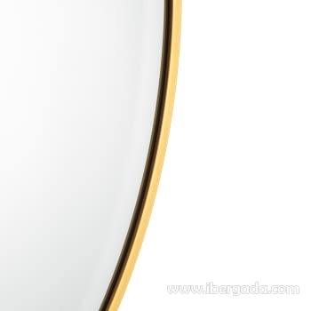 Espejo Aluminio Oro (80x80) - 4