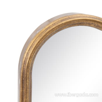 Espejo Mariposa Metal Oro Viejo (98x77) - 2