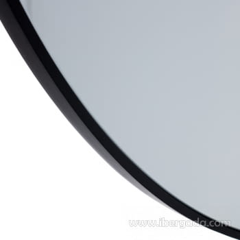 Espejo Madera Negro (90x90) - 5