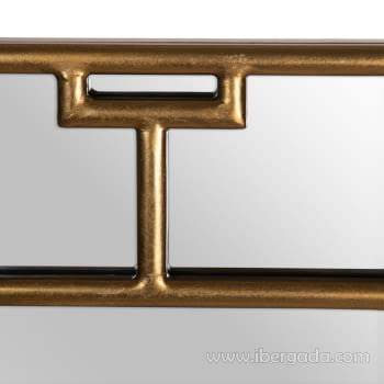 Espejo Metal Oro (90x70) - 3