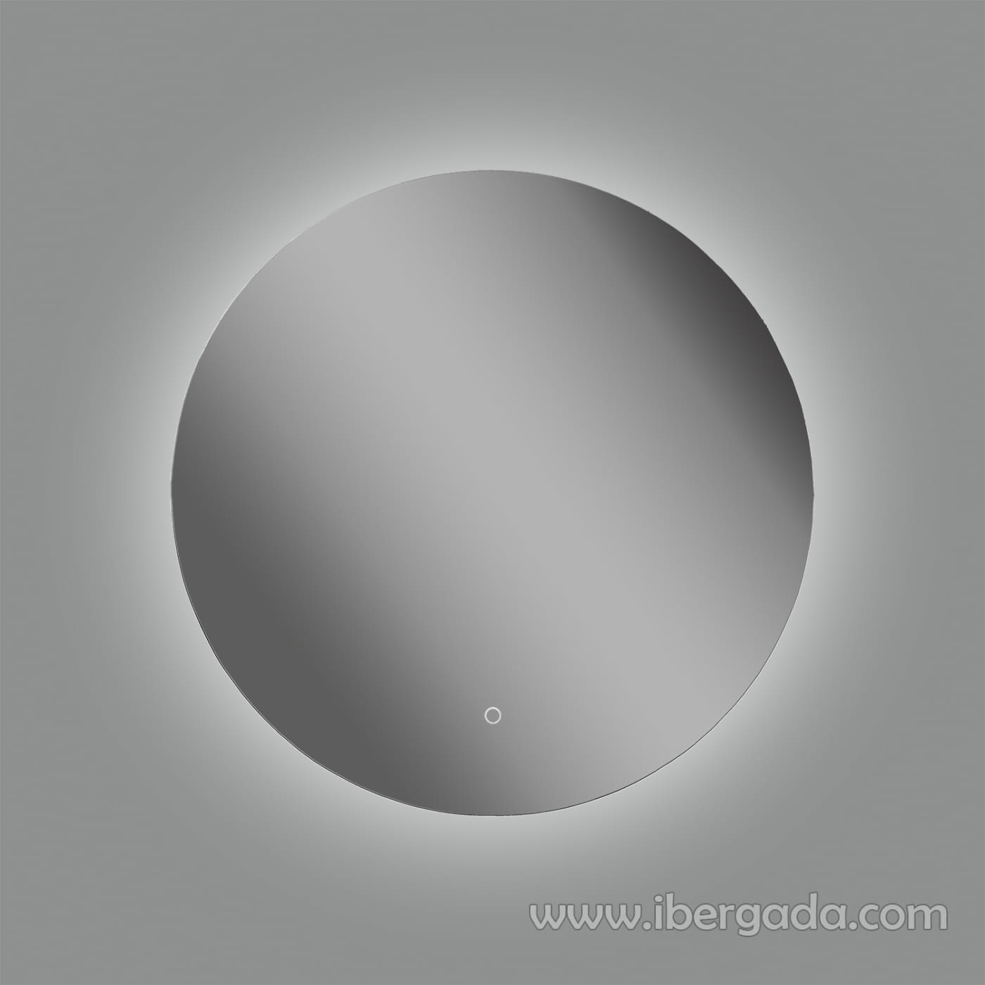 Espejo Redondo Retro-iluminado Bari (60x60)-2