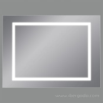 Espejo Rectangular con Luz Mul (110x70) - 1