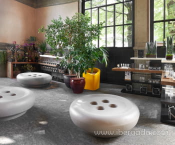 Pouf Gigante Bot One Color (150x150x45)