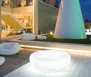 Pouf Gigante Bot One Light (150x150x45)