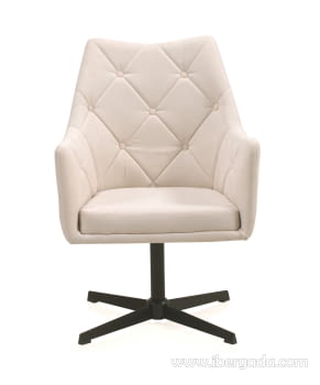 Sillón Giratorio Beige (67x68x99)-2