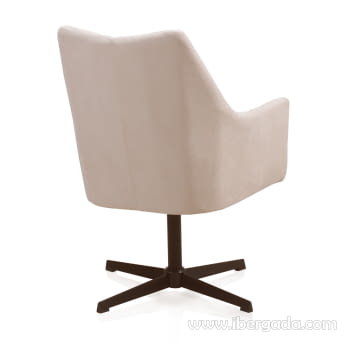 Sillón Giratorio Beige (67x68x99)-4