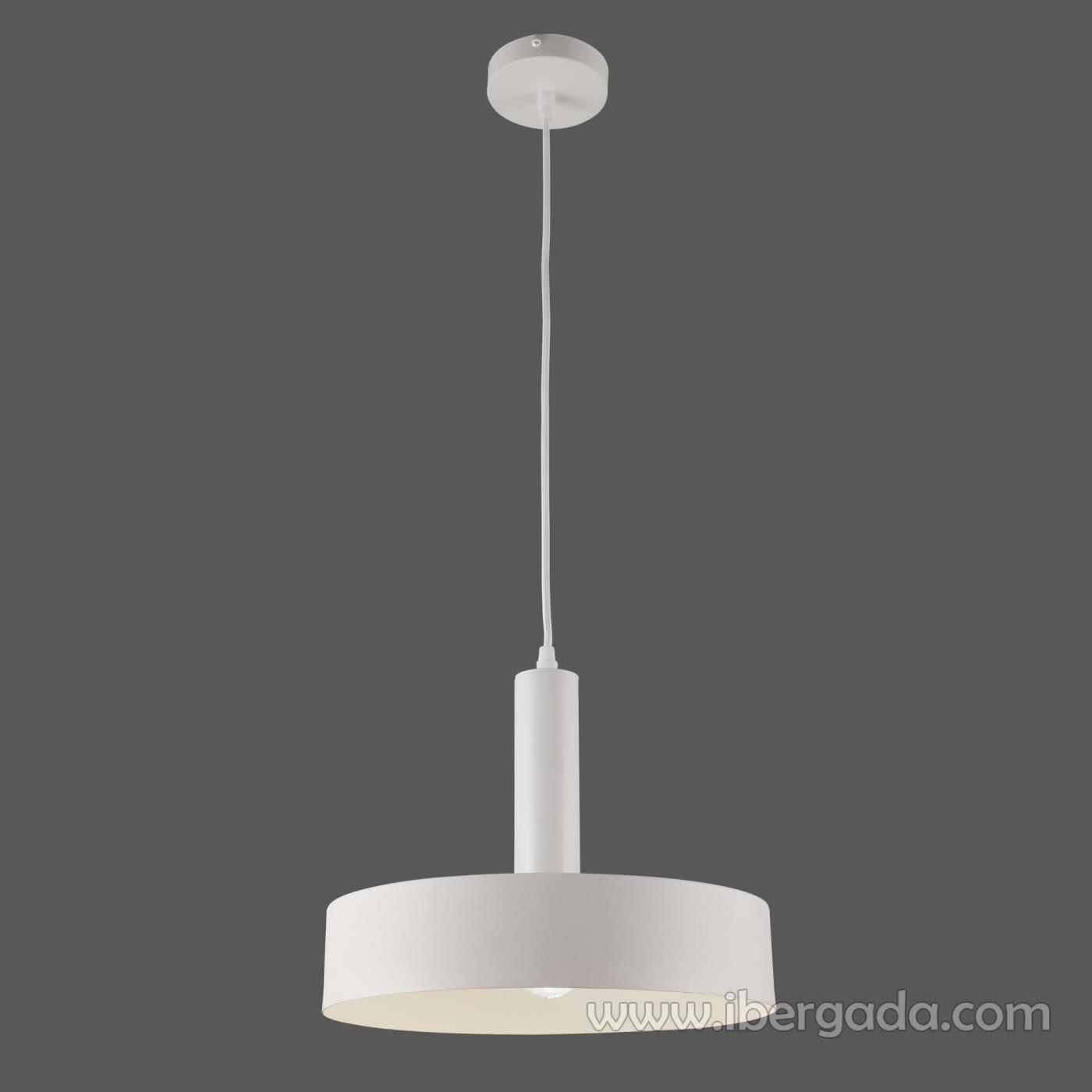 Colgante Jarvis Blanco 30cm-1