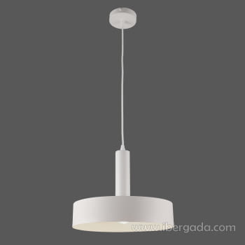 Colgante Jarvis Blanco 30cm