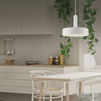 Colgante Jarvis Blanco 30cm-2