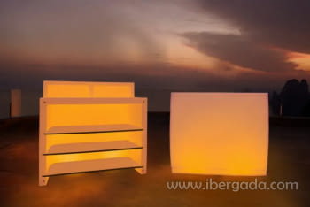 Barra de Bar Fiesta 120 Light (120x80x115)