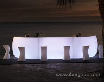 Barra de Bar Fiesta Curva 160 Light (160x60x115) - 3