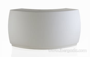 Barra de Bar Fiesta Curva 160 Color (160x60x115)-5