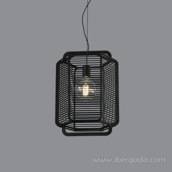 Colgante Corda Negro (35x35)