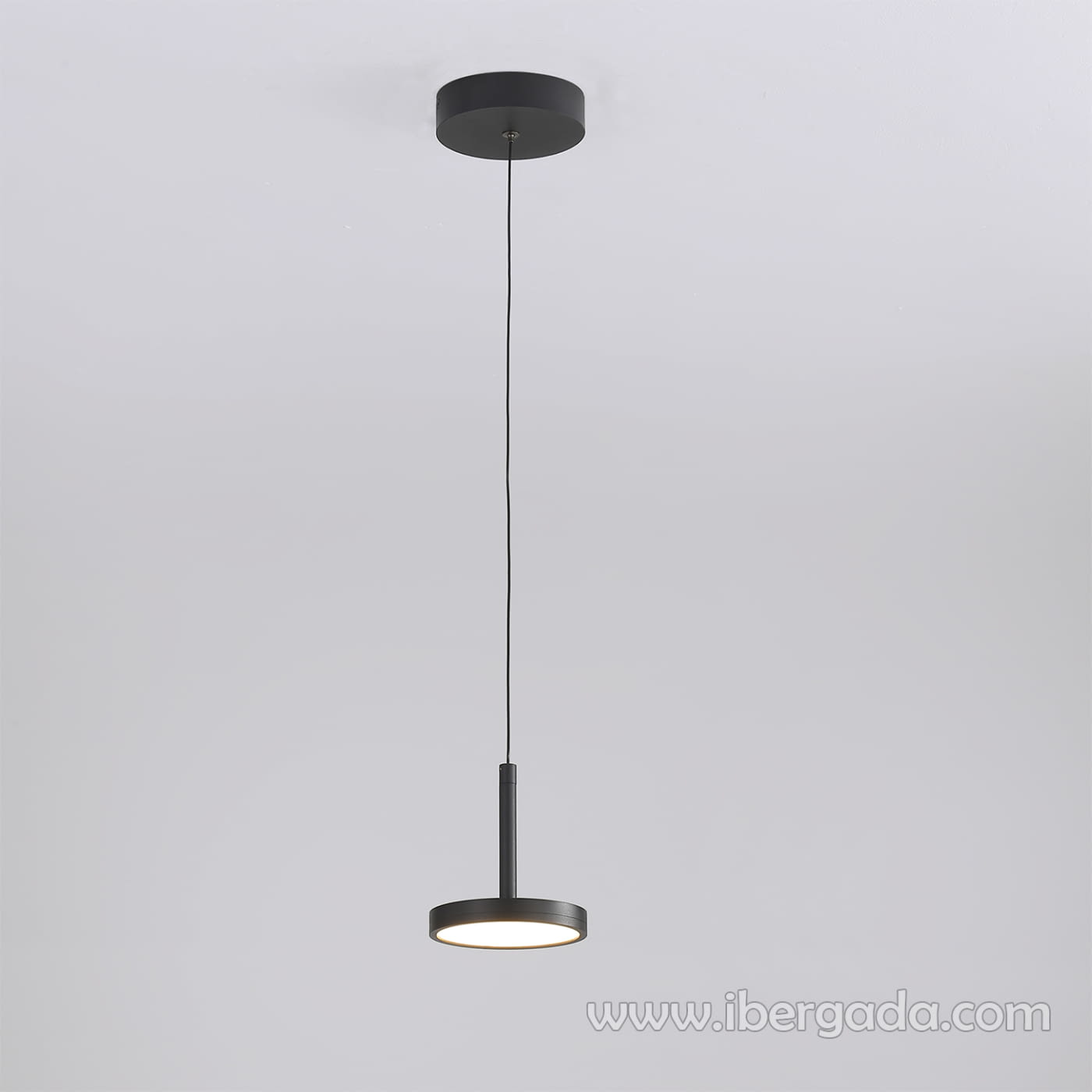 Colgante Corvus Negro (12x12)-1