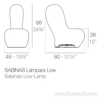 Lampara de Pie Sabinas Low (49x80x88)-2