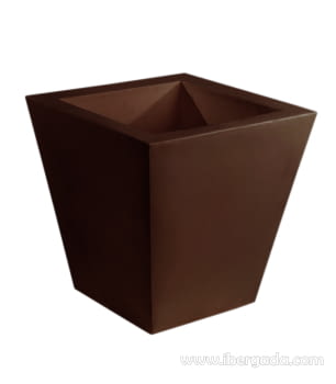 Macetero Cono Cuadrado 60 Color (60X60X60)-5