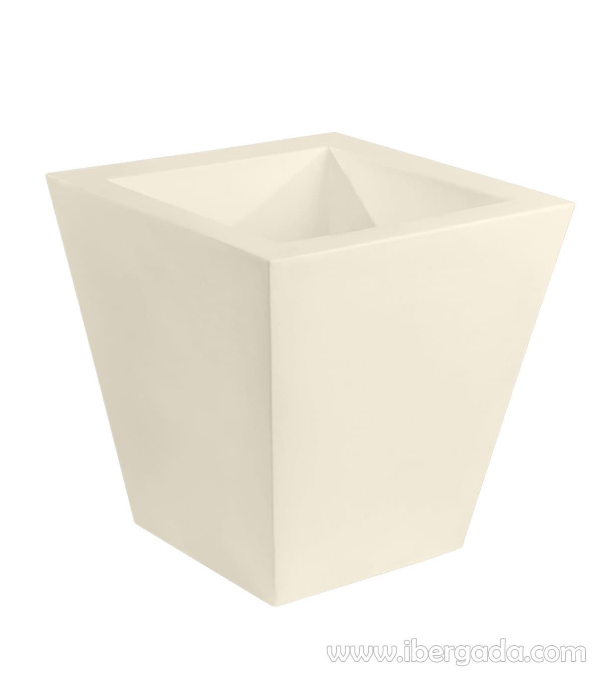 Macetero Cono Cuadrado 80 Color (80X80X80)-6