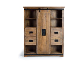 Mueble Aparador Coventry Madera/Hierro (140x45x170)