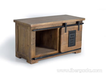 Mueble TV Coventry Madera/Hierro (90x40x50)-3