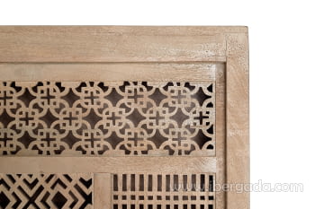 Alacena Kira Madera/Natural 2 Puertas (140x40x170)-7