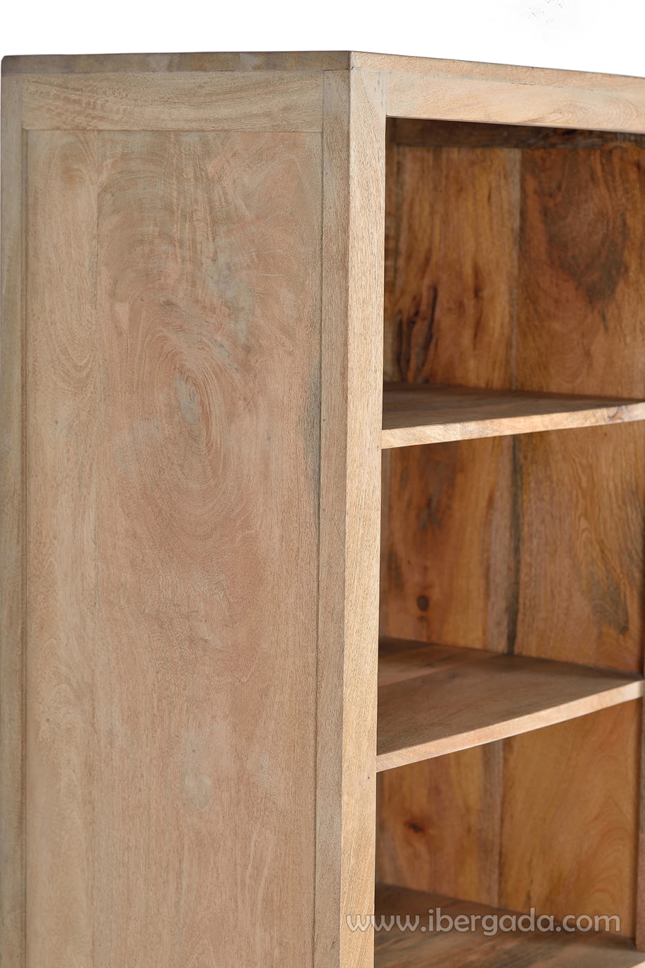 Libreria Kira Madera/Natural 2 Cajones (60x40x160)-4