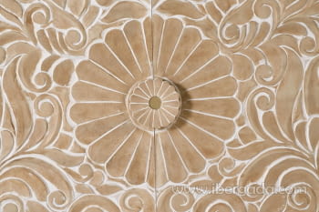 Aparador Parma Madera/Blanca 4 Puertas (190x40x80)-4