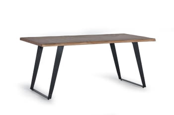 Mesa Comedor Luka Madera/Metal (180x90x78)