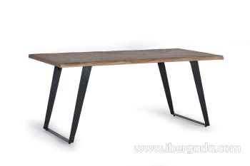 Mesa Comedor Luka Madera/Metal (180x90x78)