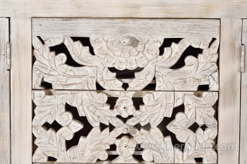 Aparador Bakara Madera/Metal 4 Puertas 3 Cajones (190x38x80)-6