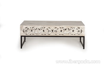Mesa Centro Bakara Madera/Metal (110x60x40)-2
