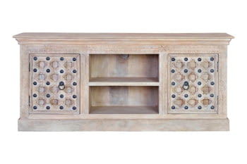 Mueble TV Kala Madera/Metal 2 Puertas (160x40x70)