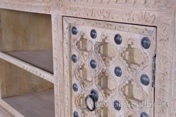 Mueble TV Kala Madera/Metal 2 Puertas (160x40x70)-5