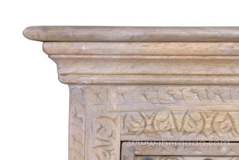 Mesita Kala Madera/Metal 2 Cajones (60x40x70)-4