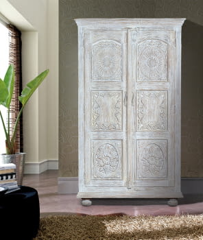 Armario Madera Mango 2 Puertas (114x60x200)