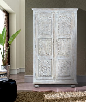 Armario Madera Mango 2 Puertas (114x60x200)